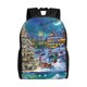 thumbnail image 1 of Disketp Christmas Tree Mochila Unisex de Apertura Lateral Completa, Mochila para Laptop para Escuela, Trabajo y Viajes, 1 of 8