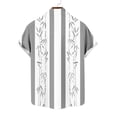 thumbnail image 4 of Stamzod Mens Hawaiian Shirt Casual Short Sleeve Button Down Men Summer Vintage Boho Beach Shirts 2026 Plus Size Men's Clothing White-1 XXL, 4 of 4