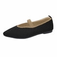 thumbnail image 2 of Women Summer Shoes Tawop Flats Round Toe Fashion Ladies Breathable Shoes Beige 38(Us:6.5), 2 of 6