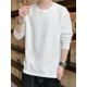 thumbnail image 4 of Camisetas para hombre, cuello redondo, ropa masculina de lujo, 2024, ajuste regular, sudaderas de algodón, invierno, otoño, coreano, tops de poliéster, 4 of 4