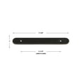 thumbnail image 3 of GlideRite 7-1/4" Rounded Backplate 5-1/16" 128mm Center-Center, Oil Rubbed Bronze, 3 of 3