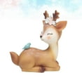thumbnail image 2 of Pavodes Sika Deer Desktop Decor Creative Beautiful Sika Deer Model Craft Decor for Home Car Store (Meditine Pattern), 2 of 4