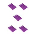 thumbnail image 3 of Justharion 1/2/3/5 Exquisite Crafted Rug For Bathroom Quick-drying No Shedding Prompt And Strong Vibrant Purple 40cm*60cm 5PCS, 3 of 6