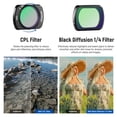 thumbnail image 4 of Juego de filtros NEEWER Magnetic ND compatibles con DJI Osmo Pocket 3, 4 of 9