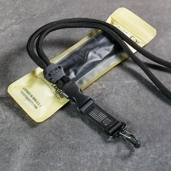 GOVO T3 Lanyard U.S. Special Edition,Durable Round Cord,Metal Hook,Breakaway Buckle