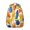 Colorful and Grey-1, variant on Colorful and Grey Abstract Art Artwork Backpack for School,Cute School Bag,Schoolbag with Adjustable Shoulder Straps & Padded Back,15.3"x11"x7.1".﻿