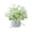 White, variant on Cadancy Artificial Daisy Flowers in Decorative Vase, Fake Floral Arrangement for Table Centerpiece, Silk Flower Bouquet Home Office Shelf Decor, No Watering Required Maintenance Free