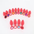 thumbnail image 2 of Gran tapón anal de silicona para la parte trasera del ano, lote de juguetes sexys para adultos, suministros para coquetear, tapón para la parte trasera del ano, 2 of 6