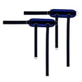 thumbnail image 4 of jinwen Ankle Straps Leg Hip Workouts Attachment Legs Adjustable Ankle Strap Blue 2pcs, 4 of 6