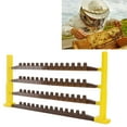 thumbnail image 3 of Queen Rearing Cell Bars, Durable Plastic Base For Beehive Frames, Easy Install, 9.1" Length, 3 of 6