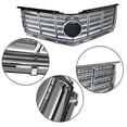 thumbnail image 2 of Genrics For Cadillac SRX 2013 2014 2015 2016 Front Bumper Upper Grille Chrome Mesh Grill, 2 of 6