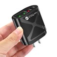 thumbnail image 4 of Cargador de pared rápido para teléfono de carga rápida 36W PD USB-C QC3.0 Adaptador de carga rápida doble 4 enchufes, 4 of 5