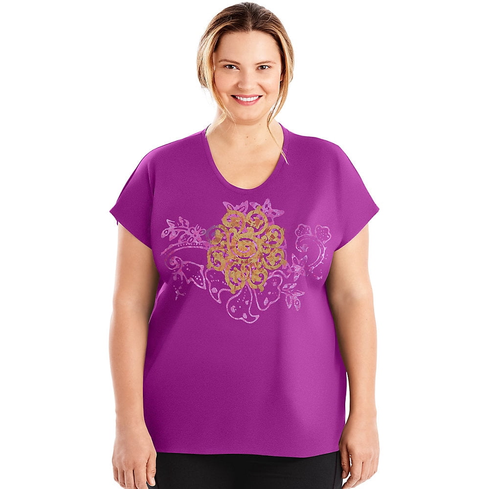 Active Dolman Sleeve Graphic Tee 
