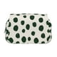 thumbnail image 2 of Disketp Abstract Green Polka Dot Estuche de Lápices de Doble Capa con Tapa Abatible y Cremallera, Organizador Escolar para Adolescentes y Adultos, 2 of 7