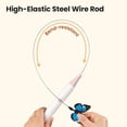 thumbnail image 6 of Potaroma Interactive Spinning Butterfly Cat Wand, Rechargeable Touch-Activated Teaser with Suction Cup, Self-Play & Handheld Mode for Indoor Kittens, 6 of 9