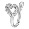 thumbnail image 1 of Xihbxyly dia del primer ministro Anillos de nariz con clip para mujeres, aro de nariz sin perforación, manguito de nariz ajustable, 1 of 1