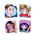thumbnail image 6 of 72 colors Acrylic Paint Markers,Soft Brush Student Graffiti Painting Pens Set,Festival Gift DIY Art Markers, 6 of 9