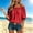 Red, variant on UOCUFY Womens Tops Off The Shoulder Blouses for Women Dressy Casual Cute 3/4 Ruffle Sleeves T Shirts Fashion 2026 (Red, S)