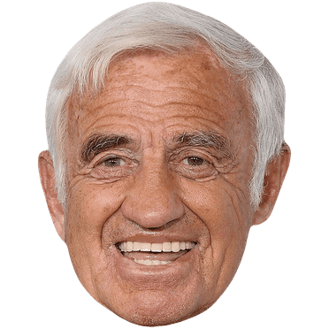 Jean-Paul Belmondo (Smile) Big Head. Larger than life mask.