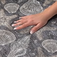 thumbnail image 3 of Addison Rugs Dream Shag Premium Machine Washable Transitional Shells Midnight Rectangle Rug, 5' x 7'6", 3 of 8