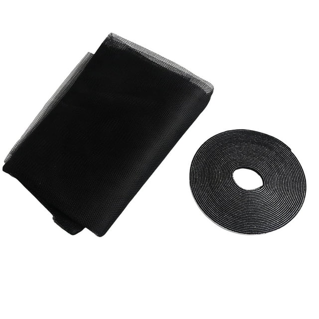 Kit de Contrôle DIY Filet de Fenêtre pour Barrière Installation Facile Rouleau Durable de Ruban Adhésif Filet de Fenêtre pour Maison et Patio