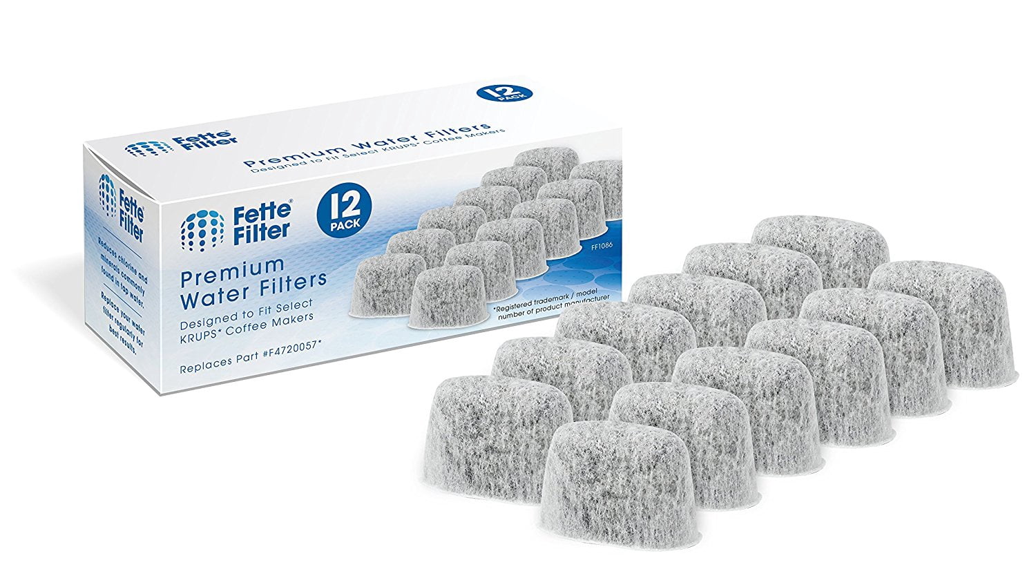 12-Pack - KRUPS F47200 Duo Filters 