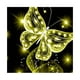 thumbnail image 4 of Yuarrent Patrón de mariposa 3D Diy diamante pintura Cruz puntada Kits diamante arte cristal mosaico bordado pintura Año Nuevo regalo Type2 NO2 Yuarrent CBP116800, 4 of 4