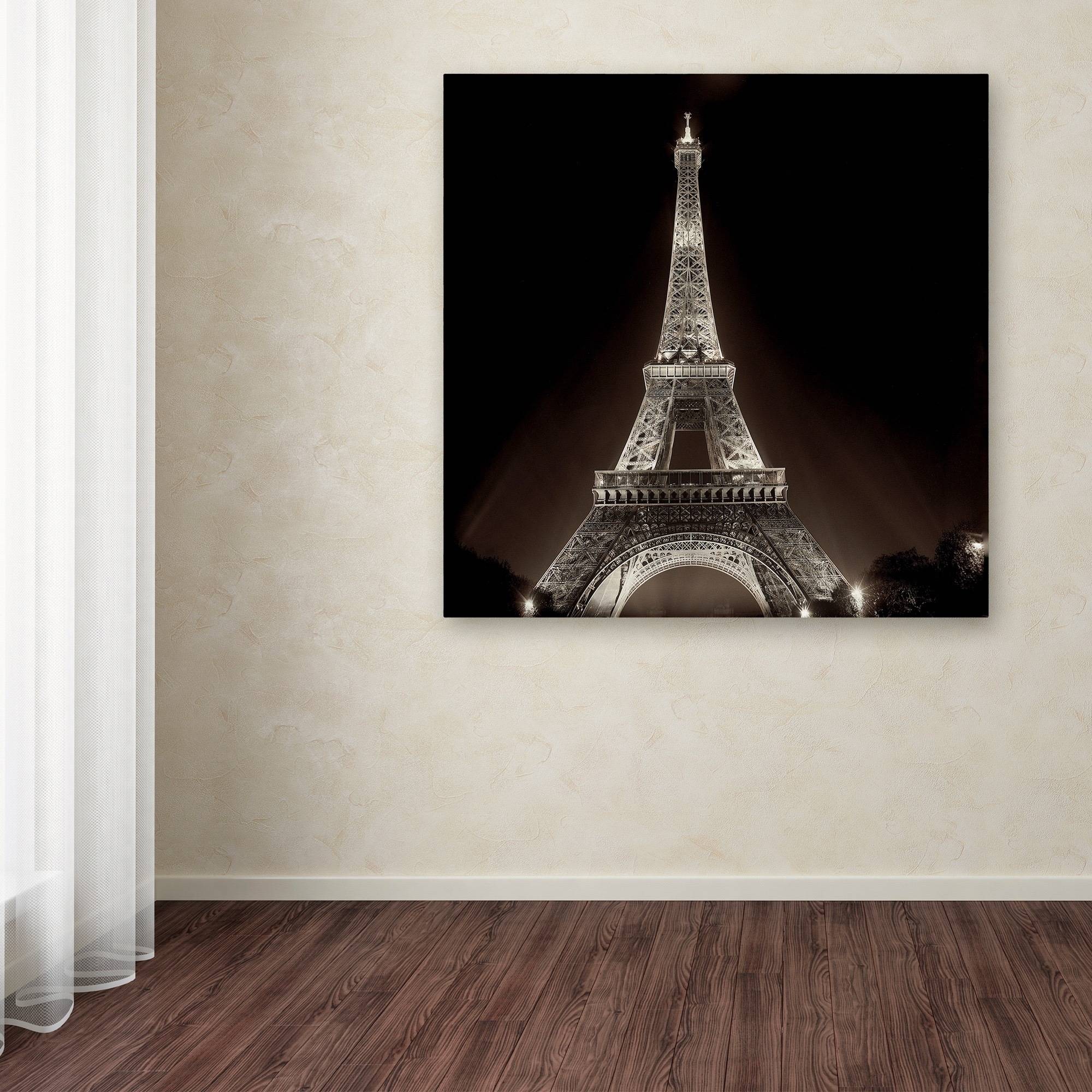 Trademark Fine Art "Tour Eiffel II" Canvas Art by Alan Blaustein