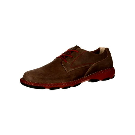 Rocky Work Shoes Mens Cruiser Casual Oxford Memory Brown (Best Mens Casual Shoes For Wide Feet)