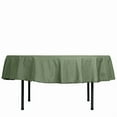 thumbnail image 4 of Balsa Circle Christmas Holidays 90" Willow Green Round Polyester Tablecloth Linen Decoration, 4 of 6