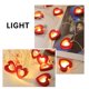 thumbnail image 3 of Linterna Decorativa Led de San Valentín, Propuesta, Decoración de Boda, Cadena de Luces para Festivales, Luz de Madera Roja Hueca, 3 of 6