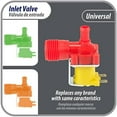 thumbnail image 6 of Appli Parts APVI-1111 Single Water Inlet 120 V Solenoid Valve for Refrigerators and Ice Makers, 50/60 Hz, 0.95 A, Inlet 3/4 in NPT Outlet 1/4 in$$Plumbing & HVAC, 6 of 7