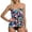 Navy, variant on Swimming Suits for Women Two Piece Swimsuit Fashion Separate Floral Print Briefs