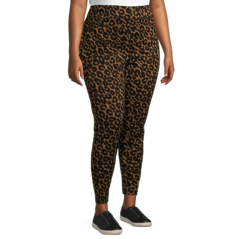 Leopard print jeggings sales