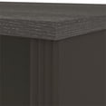 thumbnail image 4 of Bestar Prestige Plus Credenza Desk in Bark Gray and Slate, 4 of 8