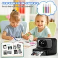 thumbnail image 6 of Gofunly Kids Instant Print Camera, 2.4" 1080P HD with 32GB Card & Photo Paper, Black - Gift for Boys Girls Ages 6-12, 6 of 8
