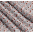 thumbnail image 3 of Soimoi Gray Cotton Poplin Fabric Cedar Tree & Fox Animal Print Fabric by Yard 56 Inch Wide, 3 of 7