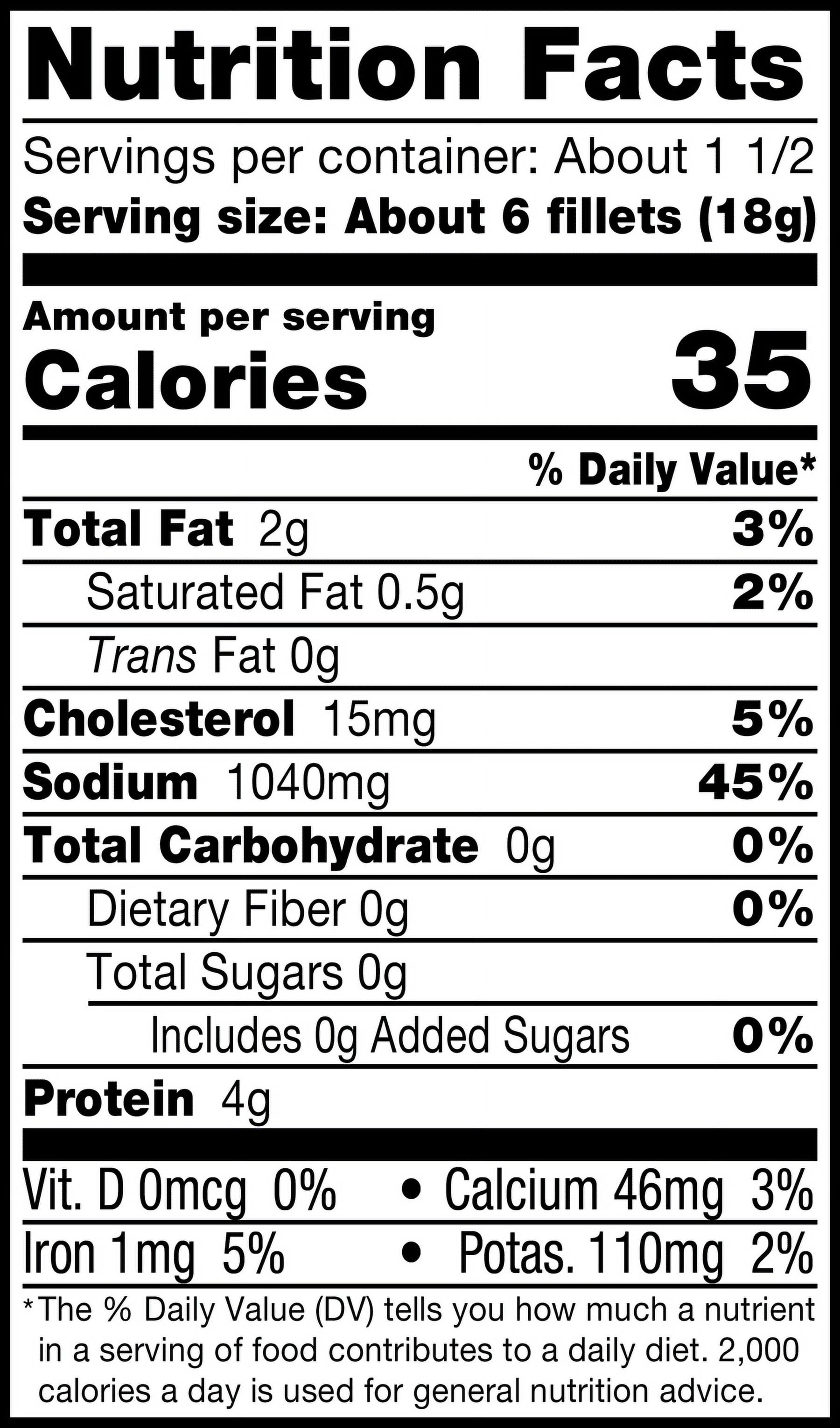(5 pack) Vigo Flat Fillets of Anchovies, 2 oz
