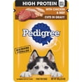thumbnail image 2 of PEDIGREE HIGH PROTEIN CUTS IN GRAVY WITH CHICKEN & BEEF 100g (3.5oz), 2 of 3