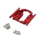 thumbnail image 4 of Base de la caja de cambios de aleación de aluminio 6061, accesorios, piezas de mejora, soporte de caja de cambios para D90 Rojo, 4 of 8