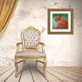 thumbnail image 3 of Botman, Loes 26x26 Gold Ornate Wood Framed with Double Matting Museum Art Print Titled - Kanninchen, 3 of 4