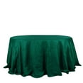 thumbnail image 2 of BalsaCircle 132" Hunter Green Crinkled Accordion Taffeta Round Tablecloth Wedding Party Events Decorations Supplies, 2 of 8