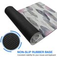 thumbnail image 6 of Long Mouse Pads for Desk,Pink and Grey Watercolor Feather Pattern Desk Mats on Top Of Desks, Desk Mouse Pad Extra Large with 3mm Non-Slip Base and Stitched Edge for Gaming,Office,Work,Home 47.3"x23.6", 6 of 6