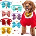 thumbnail image 1 of 50PCS Cute Small Dog Cat Bowties For Valentine's Day Pet Dog Bow Tie Collar Dogs Grooming Accessories Pet Supplies For Dogs ShopWise Round, 1 of 6