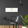thumbnail image 6 of Epic Art 'Lovebirds Sign I' by Courtney Prahl, Acrylic Glass Wall Art, 36"x12", 6 of 8