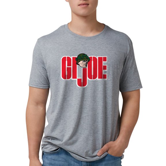 CafePress - GI Joe Logo Mens Tri Blend T Shirt - Mens Tri-blend T-Shirt