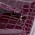 thumbnail image 4 of Three Layers Jewelry Storage Case Multifunctional Organizer Box with Integrated Mirror and Lock for Necklaces Rings Earrings Purple 5.91 x 5.12 x 4.72 Inches, 4 of 9