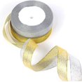 thumbnail image 2 of Elegant Craft Projects, Metallic Glitter Ribbon For Diy Home Decor, Soft Shiny Texture, Multifunctional Ribbon, Compact Sewing, Perfect For Gift, 2 of 5