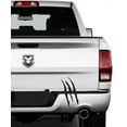 thumbnail image 2 of 1x Die-Cut Monster Claws Scratch Headlight Decal Vinyl Sticker Halloween Décor Universal Fit[black], 2 of 7