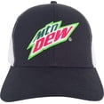 thumbnail image 2 of Mountain Dew Grey Trucker Hat, 2 of 4